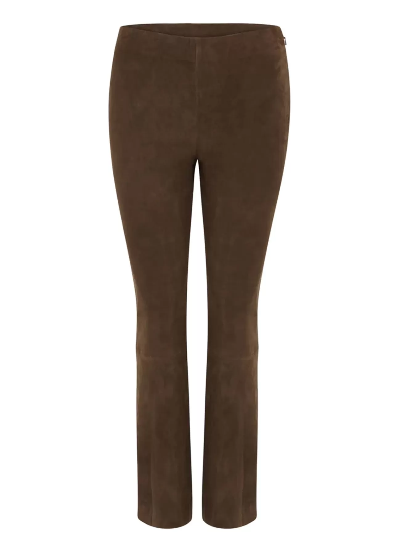 Kvinna Coster Copenhagen Byxor*Cc Heart Cropped Suede Leggings