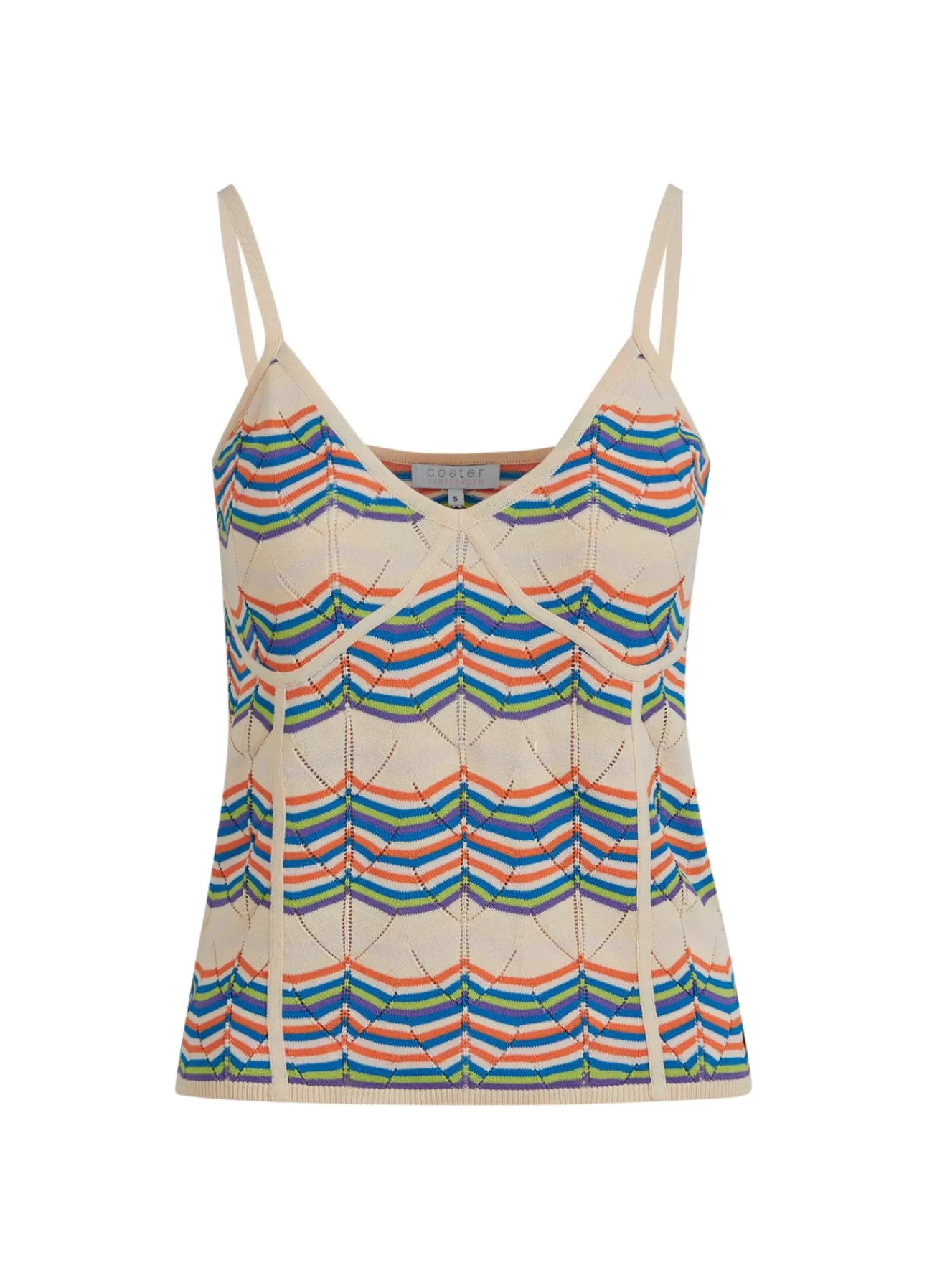 Kvinna Coster Copenhagen Stickat*Stickad Bustier Topp